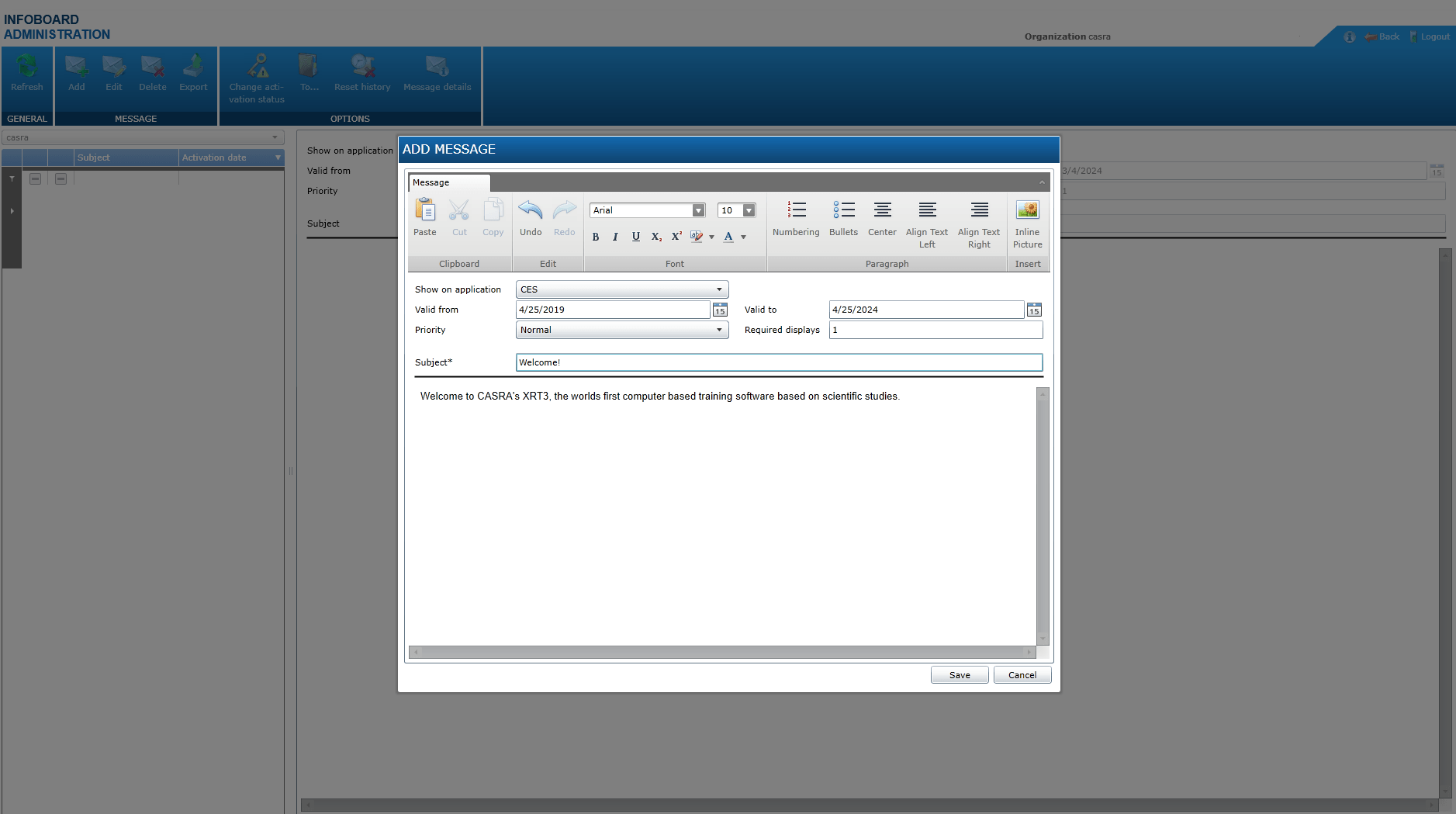 Individual and Adaptable Messaging System